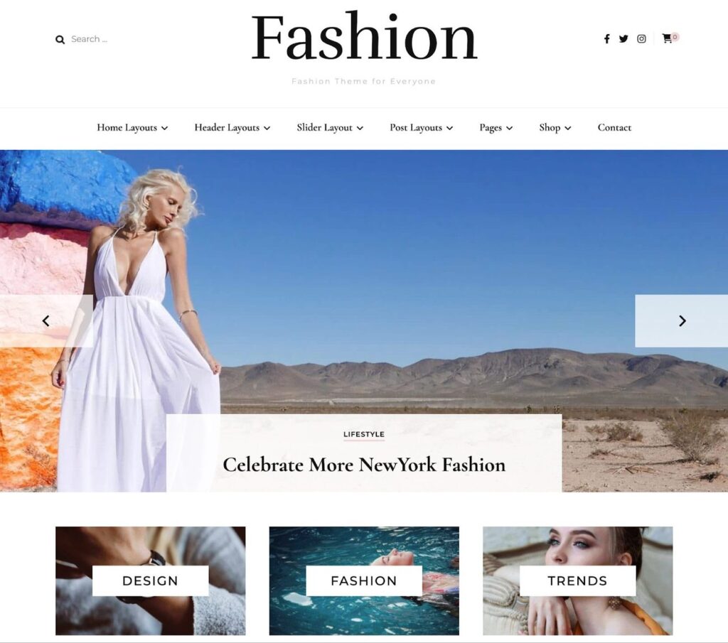 Featured image for 10 Tema WordPress yang Cocok untuk Website Blog Fashion