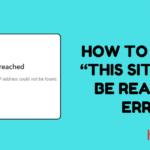 Featured image for Mengatasi Error “This Site Can’t Be Reached” di WordPress