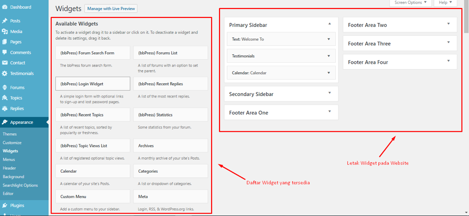 Cara Menambahkan Widget Cuaca di Sidebar WordPress