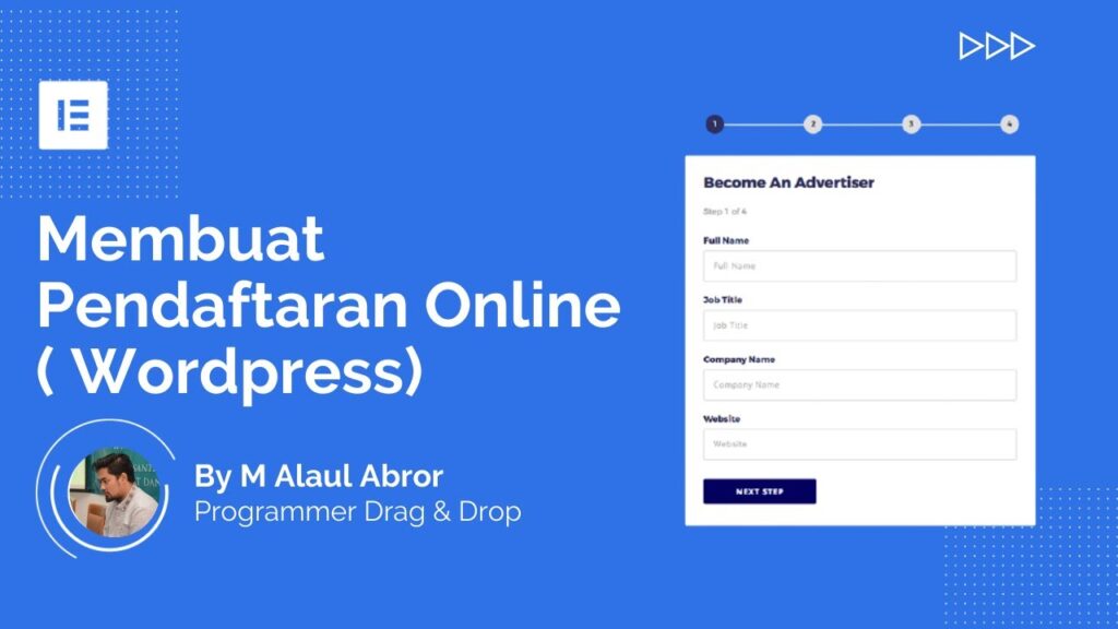Panduan Membuat Formulir Pendaftaran Online di WordPress